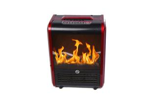 China TNP-2008I-E3R Electric Flame Effect Fires Freestanding Red / Black Mini Sized wholesale