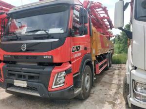 China Sany 52m Volvo Boom Beton Pump Used Cement Pump Truck wholesale