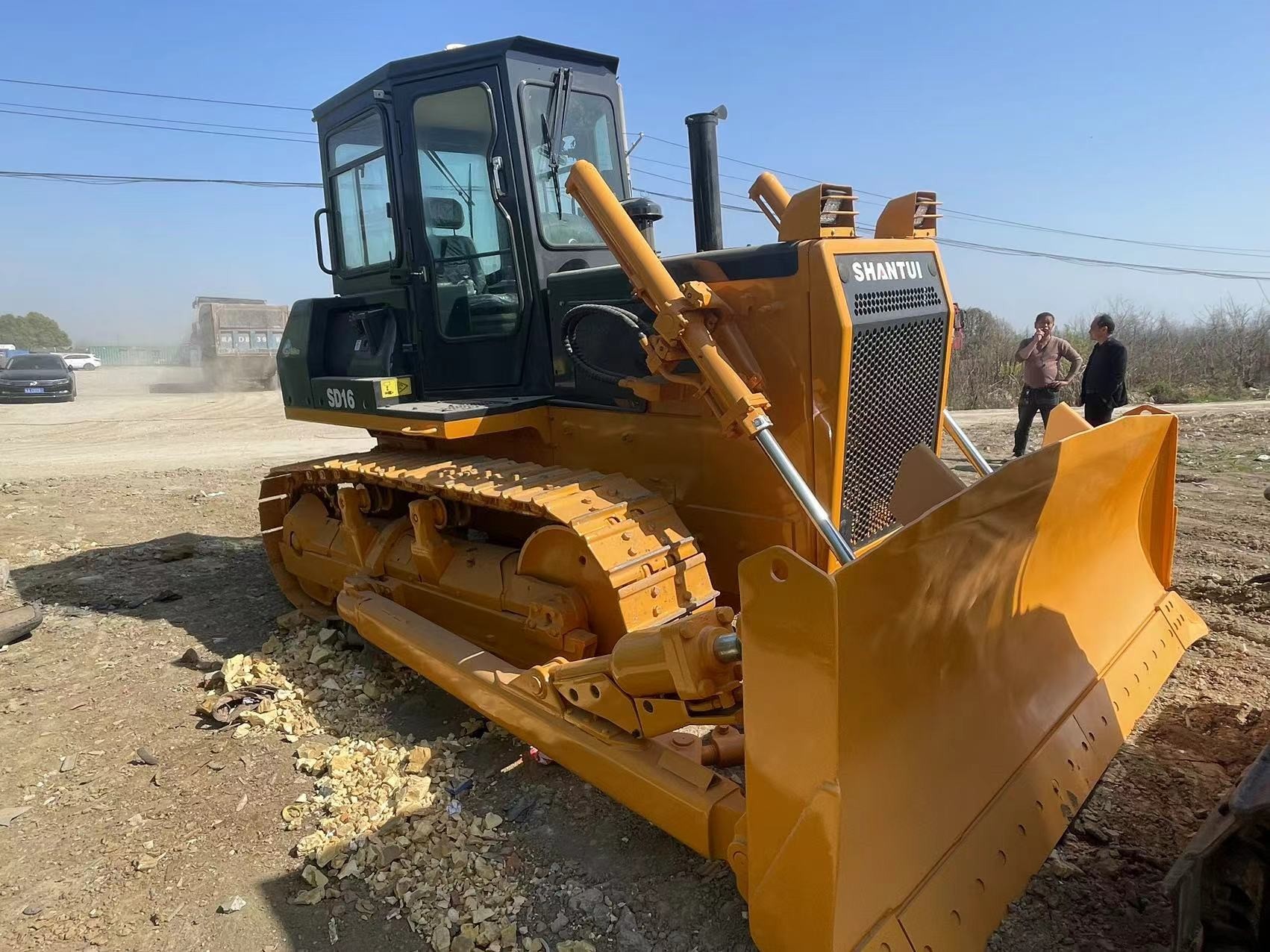 2021 120kw Year Used Bulldozer Sales Earthmoving Shantui Dozer Sd16 Used Crawler Bulldozer