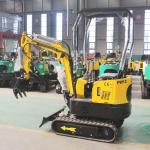 0.8 Ton Crawler Flexible Operation Mini Digger Excavator