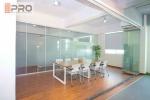 Black multi - Panels Aluminum Folding Doors Residential Energy Efficient