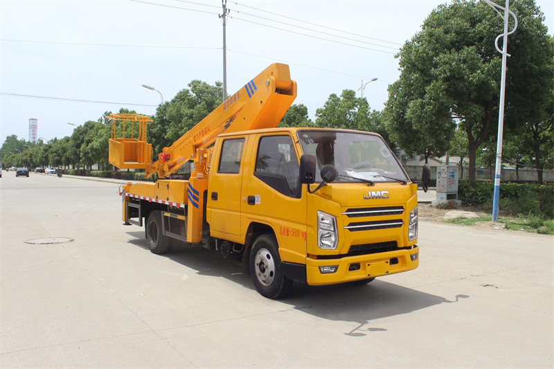 High Aerial Lift Truck Mounted Loading Platform Lift Aerial Work Truck