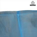 AAMI Breathable Blue Disposable Isolation Gown Nonwoven For Surgical