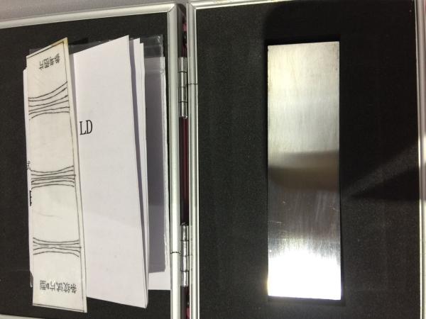Quality 150um Depth ISO Standard Block Test Specimen for sale