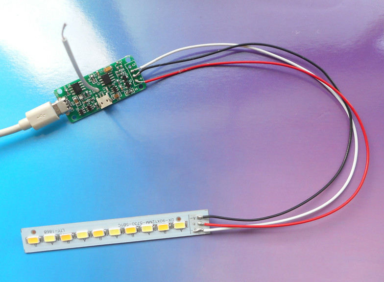 Intelligent Touch Dimmer Module / Touch Switch Module USB DC 24V For Table Lamps