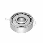 Metal Shielded 6200 Series Bearing Single Row 6201 ZZ Bearings Miniature