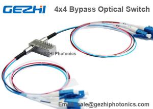 China Dual 2x2B Fiber Optical Switches Non Blocking 5V 1310/1550nm wholesale
