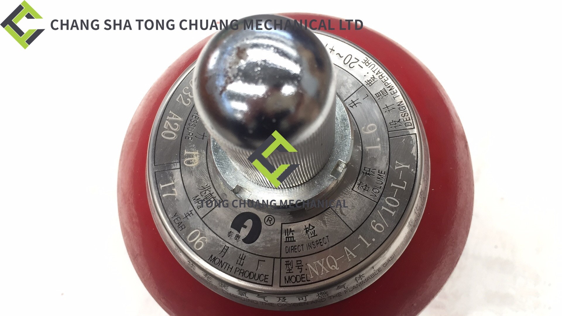 Zoomlion Concrete Pump Accumulator Assembly NXQ-L1.6/100 1010800027