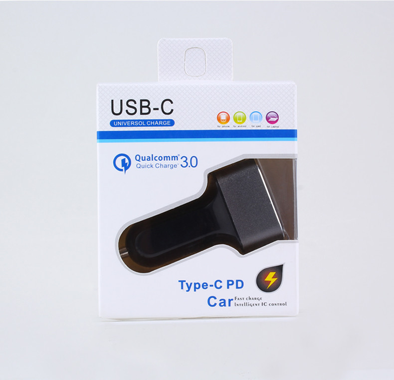 Type C USB Quick Charge Cell Phone Car Charger