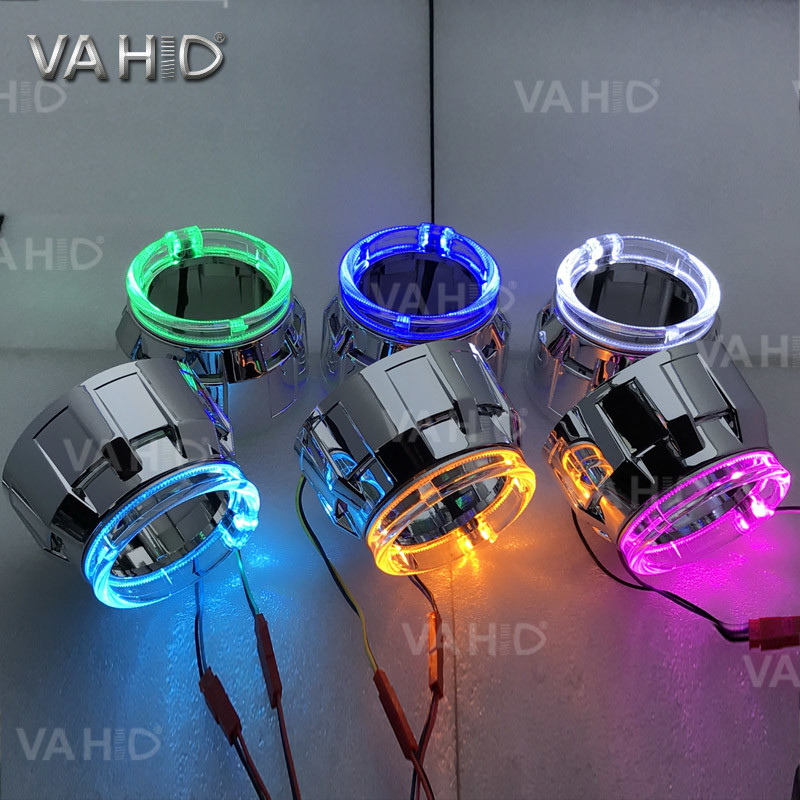 CH27 2.5inch Round Crystal angel eye Bixenon Car hid xenon projector kit