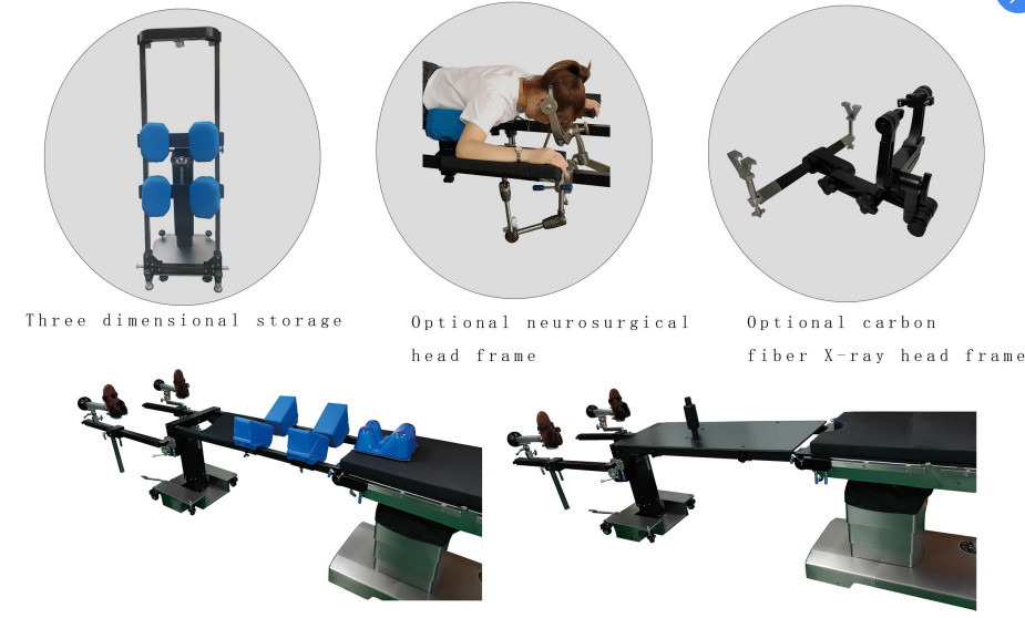 Spinal Operation Position Frame With Radiolucent Advantage