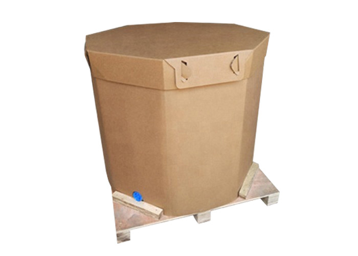 220l 1000l Paper Liquid Package IBC Tank Container With Valve