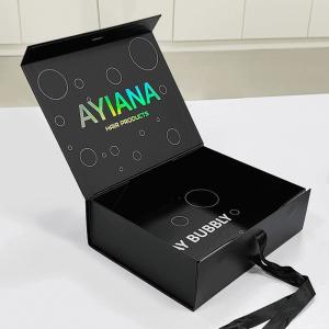 China 157art Paper 2mm Cardboard Elegant Collapsible Gift Boxes With Magnetic Closure wholesale
