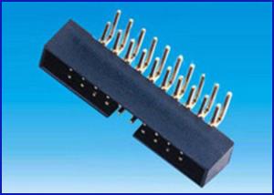 China 2.0mm Box Header Double Row right angle connector on sale