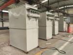 2222 kg Single Cloth Bag Dust Collector for Wood Steel Body Construction