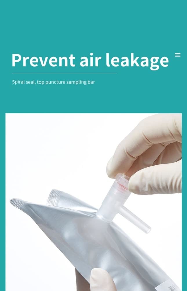 Gas Sampling Bags,Aluminum Foil Air Sample Bags 0.1~15L For Gas Collection And Storage