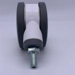 3 Inch Swivel Safe Soft PU Tread Medical Hospital Bed Caster Wheels