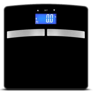 China 180KG / 396LBS Glass Platform 3x1.5V Digital Body Fat Scale wholesale