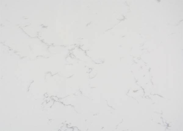 Quality Anti Faded Engineered Quartz Stone White Artificial Quartz Stone Slabs for sale