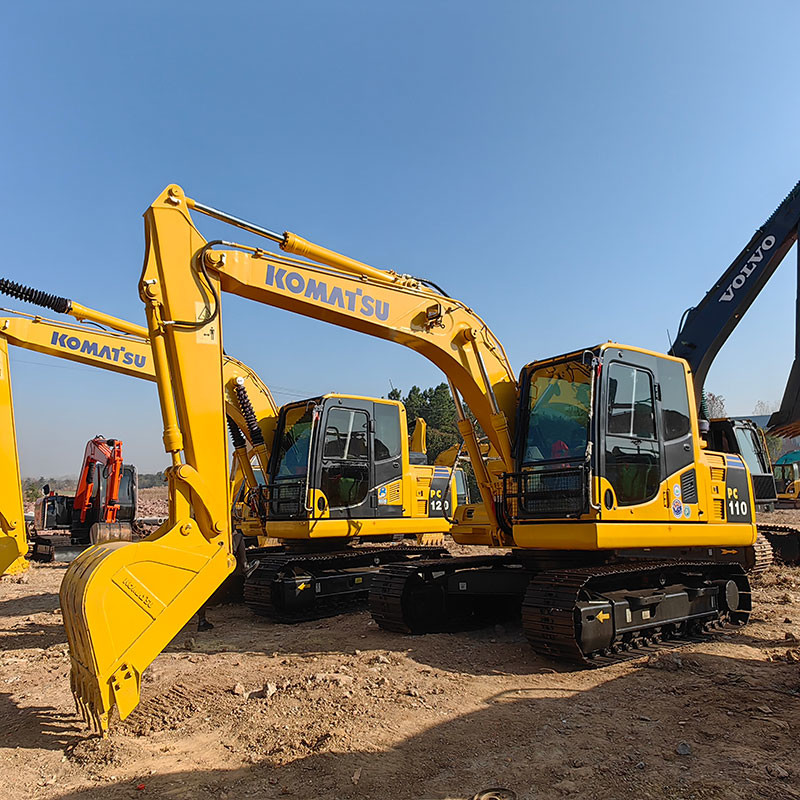 Komatsu PC110 Used ExcavatorS And Engineering Machinery Used Mini Digger