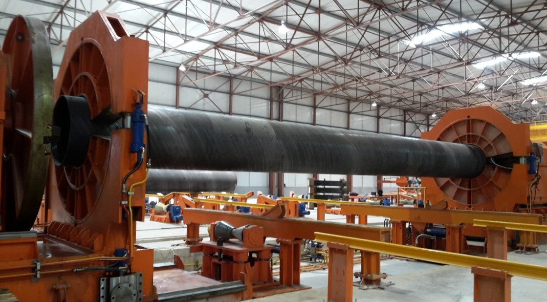 Professional Steel Pipe Beveling Machine Fatigue Resistant Customized Color