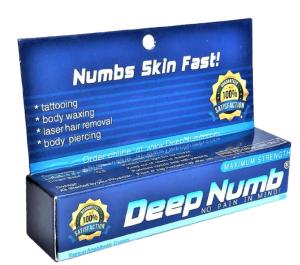 China Topical Deep Numb Numbing Cream CE SGS Pain Free Numbing Cream wholesale