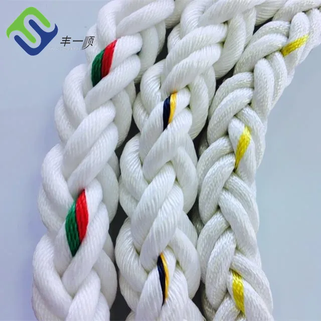 120mm Diameter PP Marine Rope 8 Strand Polypropylene Rope For Tug And Boat
