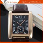 063A Fashion European Hotsale Watches Women Luxury Watch Rose Gold Square Quartz
