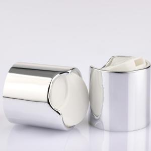 China Shiny Silver Aluminium Wine Bottle Screw Caps 20410 wholesale