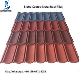 China Kenya Decras Roofing Tiles With Best Price For Types Of Iron Stone Coated Roof Sheet wholesale