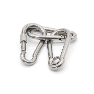 China Heavy Duty Stainless Steel Snap Hook With Screw Sleek And Modern Design wholesale
