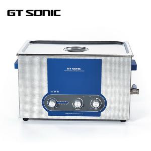 China Fine Metal Parts Ultrasonic Dental Cleaner Adjustable Power Square Shape wholesale