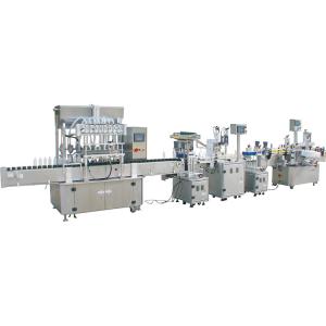 China Perfume Bottle Small Filling Machine Cosmetic Cream Jar Liquid Capping Labeling wholesale