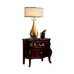 Antique Wooden Bedside Table Nightstand With Drawer