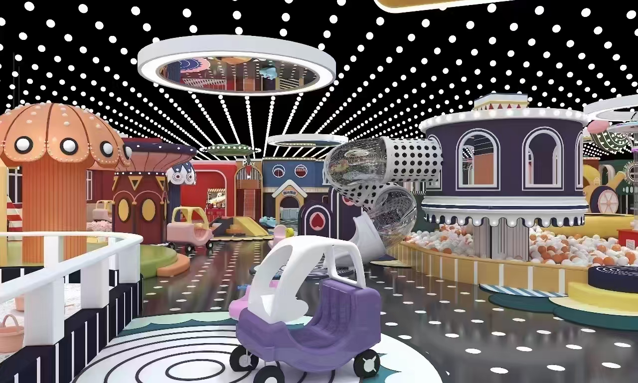 Kid Adult Modules Area Equipments for Customized Children Play Set Without Inflatable