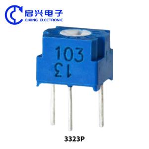 China 3323 Series Single Turn Metal Glass Glaze Trim Potentiometer wholesale
