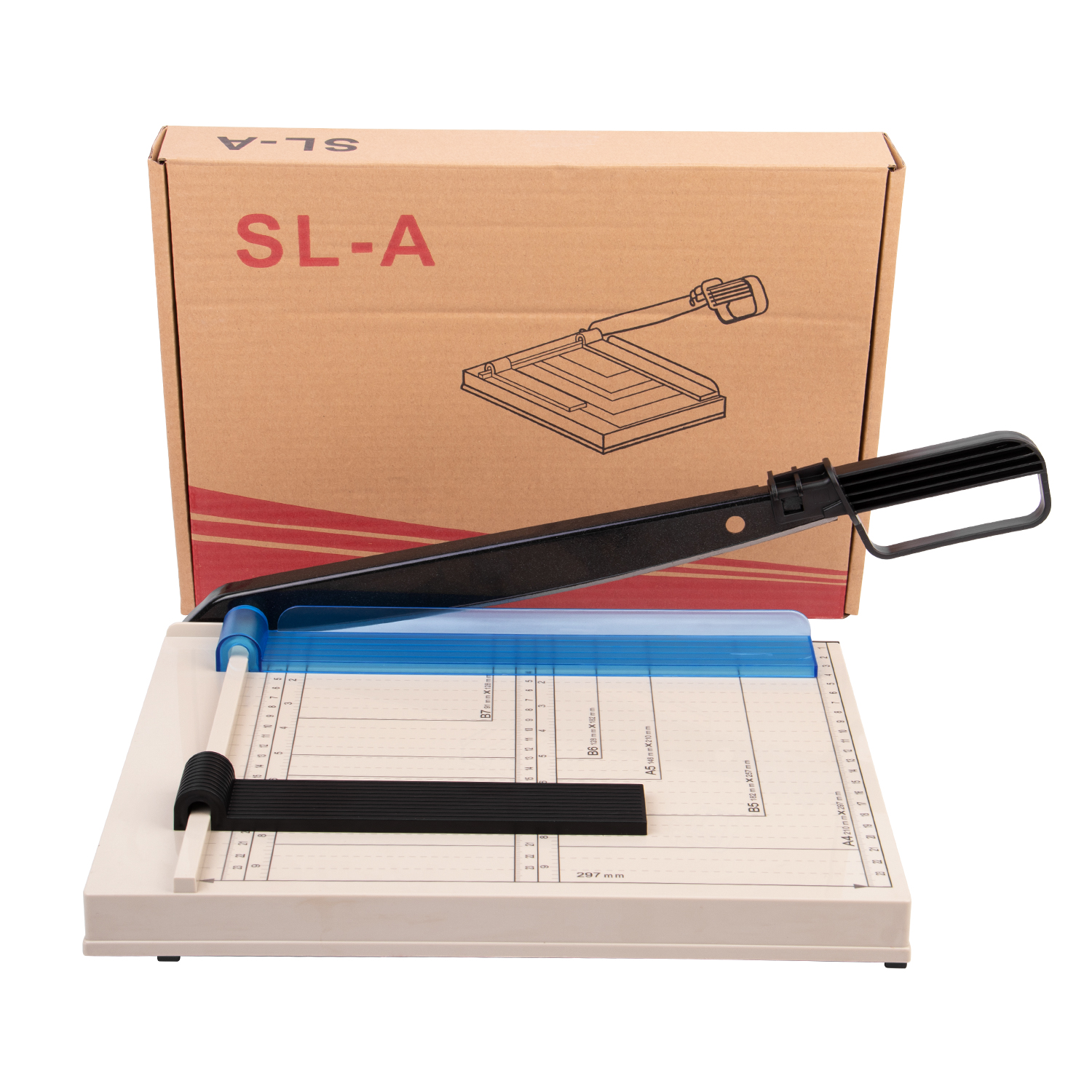 Metal Plastic A4 Manual Guillotine Desktop Paper Trimmer for Office Photo Heavy Duty