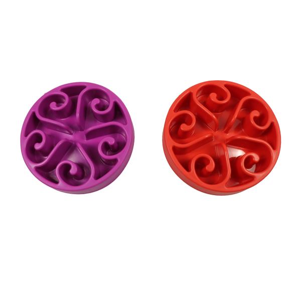 1 Cup 4 Cup Cute Slow Feeder Dog Bowl For Large Dogs Puppies Anti Choking