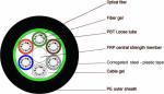 Steel Tape Layer Loose Tube GYTS Optical Fiber Cables
