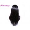 Indian Human Hair No Shedding Full Lace Wigs Natural Straight 10A Grade for sale