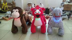 China Hansel children animals toys battery powered walking pets animal electric ride wholesale