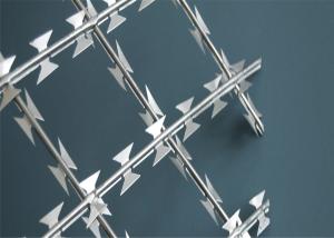 China Welded Razor Wire Mesh Ribbon Fence wholesale