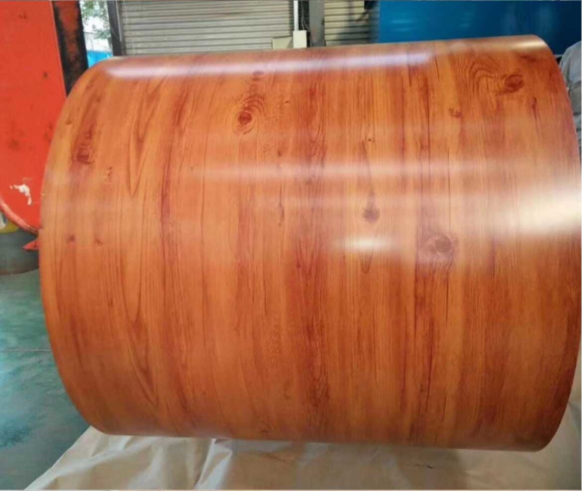 Wooden Pattern Prepainted Galvalume Steel Coil
