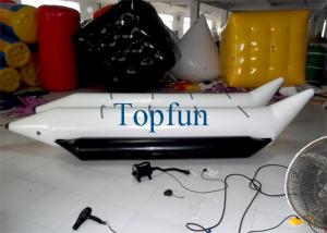 China Water Games Inflatable Banana Boat / Double Banana Boat Water Boat Surfting Towed By Motor wholesale