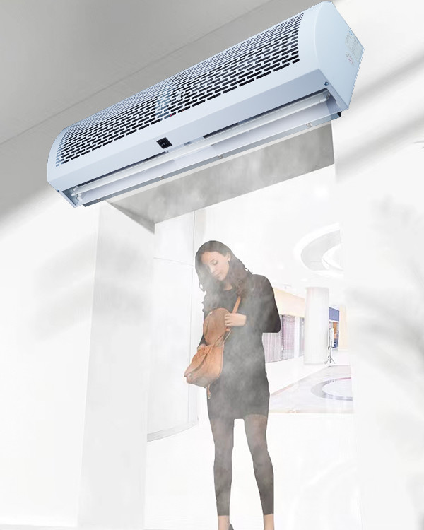 OEM Wall Mounted Air Curtain Fan Hot Heaters For Residential Door