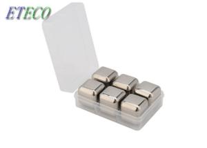 China Wine Drinking Silver Stainless Steel Ice Cubes Dishwasher Safe Unbreakable wholesale