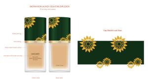 China OEM Makeup Primer Sunflower Hydro Shining Isolation Emulsion wholesale