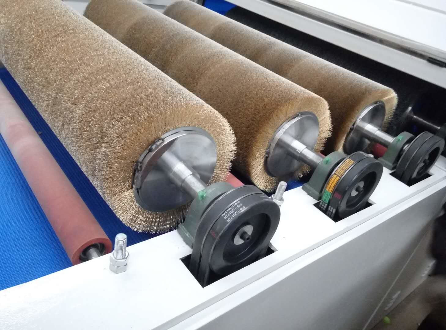 KC1000-5R Wire brush machine for wood floor wood grian making machines