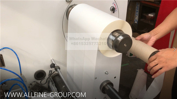 Rotary Die Cutting And Slitting Machine Auto Paper Roll Sticker Label Iml Cutter