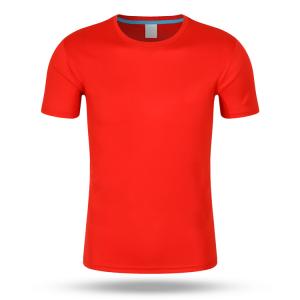 China Custom 200gsm Athletic Regular Fit Quick Dry Tee 100% Polyester wholesale